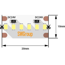 Светодиодная лента  SWG2A300-24-19.2-NW