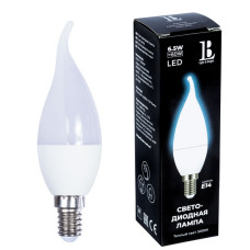Лампочка светодиодная E14-6,5W-3000К-C37-flame_lb