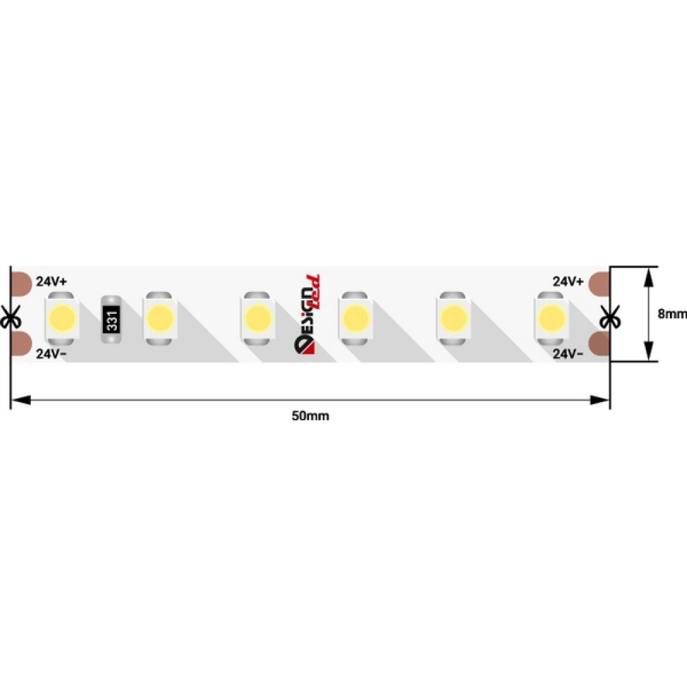 Светодиодная лента LUX DSG3120-24-WW-33