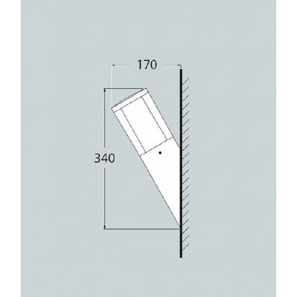 Настенный светильник уличный Carlo DR1.571.000.AXU1L