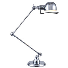 Офисная настольная лампа Table Lamp KM037T-1S chrome