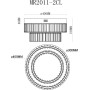 Потолочная люстра Irina MR2011-2CL