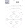 Потолочная люстра Valentina MR1953-8C