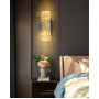 Бра Wall lamp 88068W gold/clear